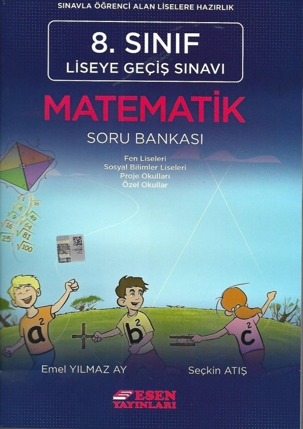 8. Sınıf LGS Matematik Soru Bankası - Esen Yayınları