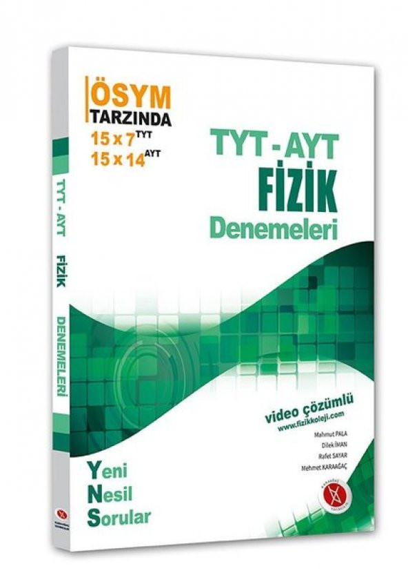 Karaağaç TYT-AYT Fizik Denemeleri - Karaağaç Yayıncılık