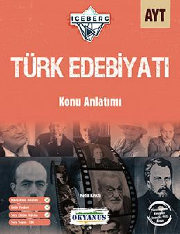 AYT Iceberg Türk Edebiyatı Konu Anlatımı - Okyanus Yayınları