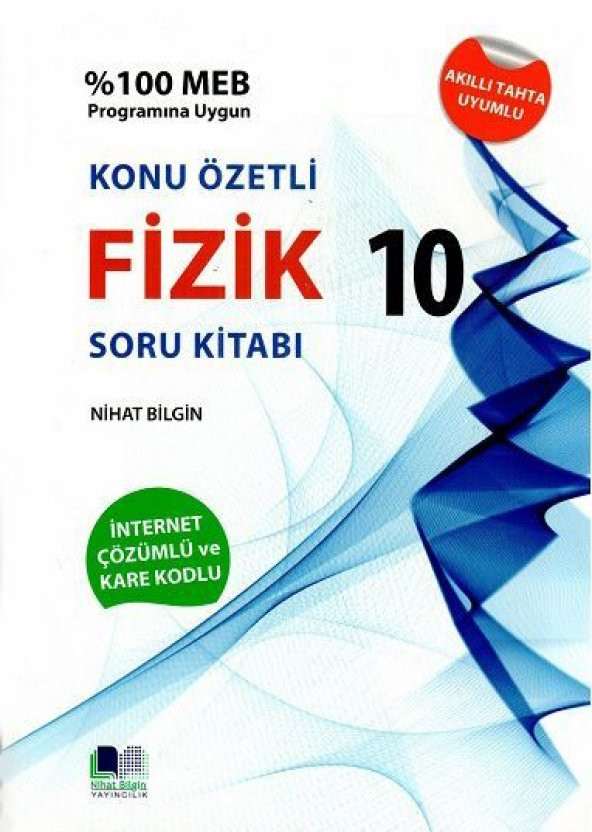 Nihat Bilgin10.Sınıf Fizik Soru Bankası - Nihat Bilgin Yayınları