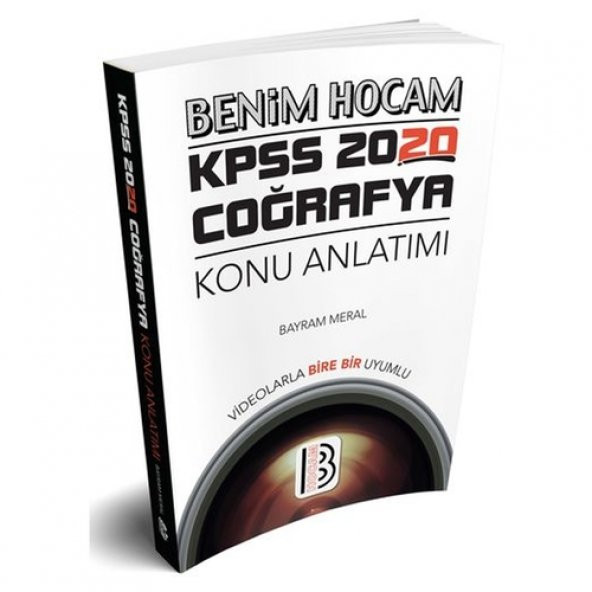 2020 KPSS Coğrafya Konu Anlatımı - Benim Hocam Yayınları