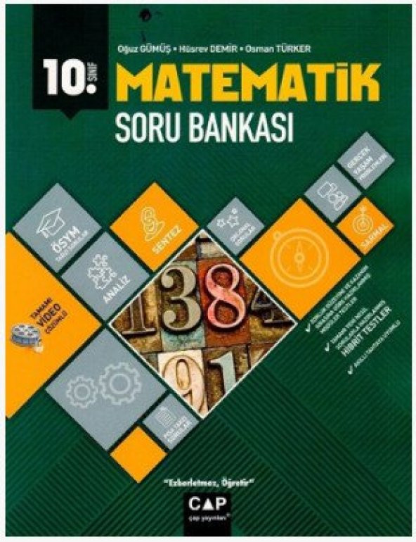 10.Sınıf Matematik Soru Bankası - Çap Yayınları