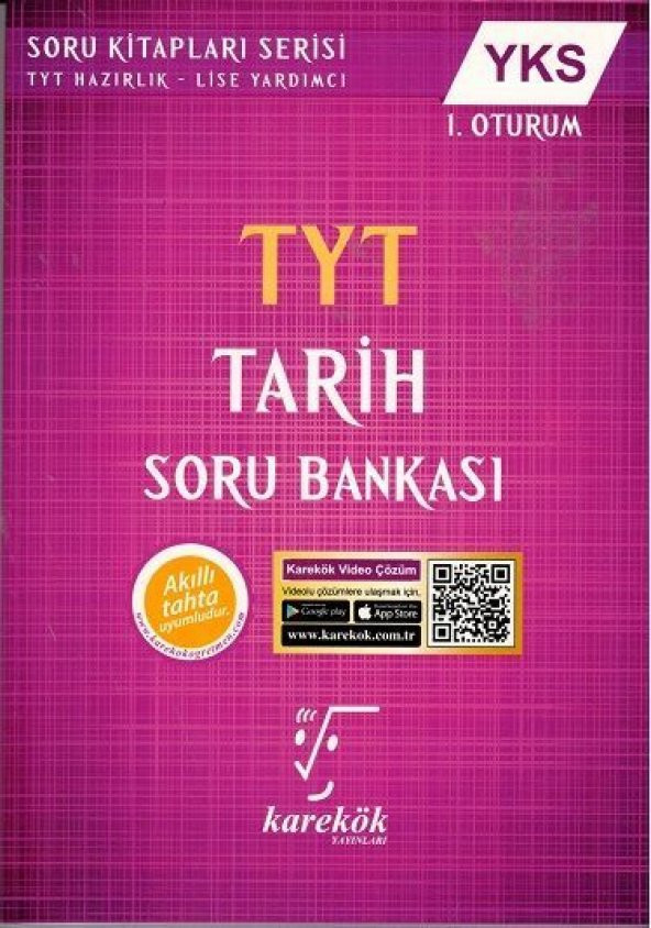 Tyt Tarih Soru Bankası - Karekök Yayınları