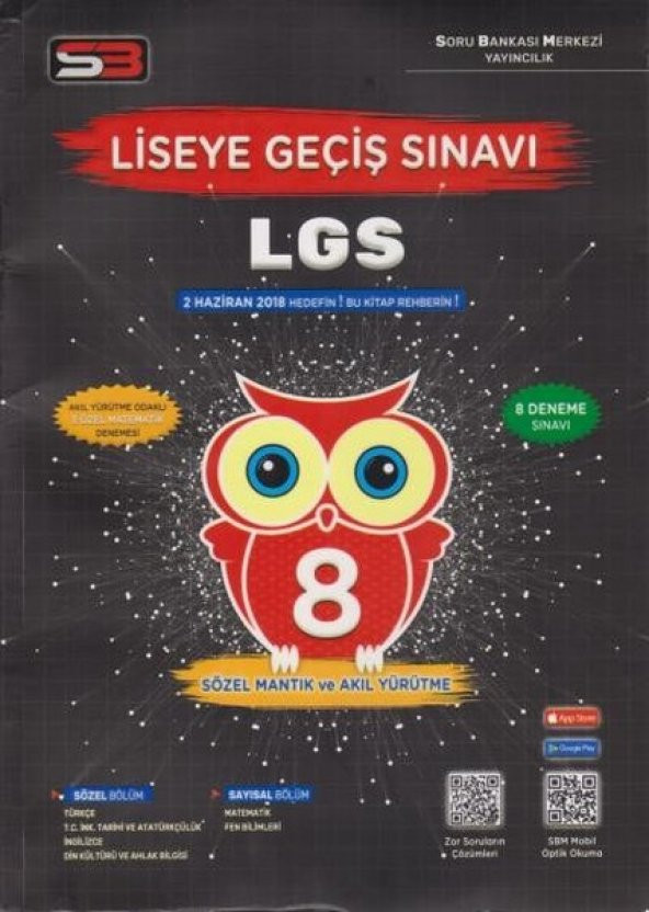 8. Sınıf LGS Deneme Sınavı - Özdebir Yayınları - 1