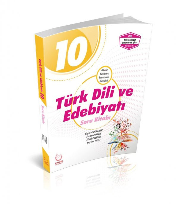 10.Sınıf Türk Dili Ve Edebiyat Soru Kitabı  - Palme Yayınları