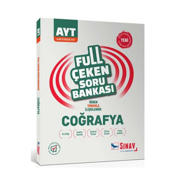 AYT Coğrafya Soru Bankası - Sınav Yayınları