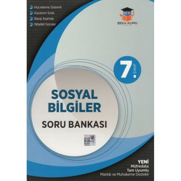 7. Sınıf Sosyal Bilgiler Soru Bankası - Zeka Küpü Yayınları