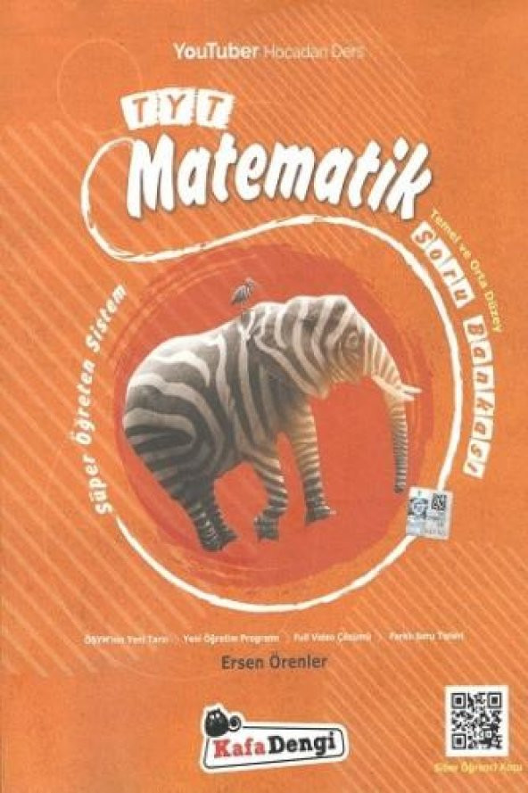 TYT Matematik Soru Bankası (Temel ve Orta Düzey) - Kafa Dengi Yayınları