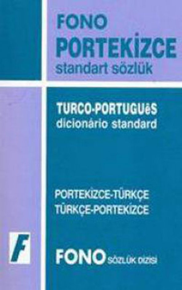 Portekizce Standart Sözlük - Fono Yayınevi