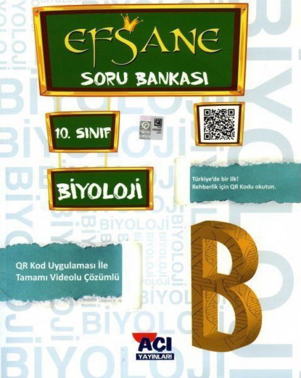 10. Sınıf Efsane Biyoloji Soru Bankası - Açı Yayınları