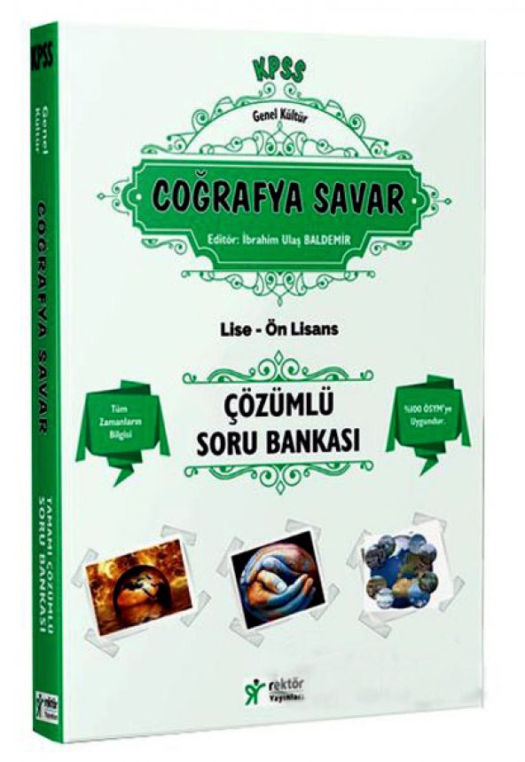 2018 Kpss Lise Önlisanscoğrafy Asavar Tamamı  - Rektör Yayınları