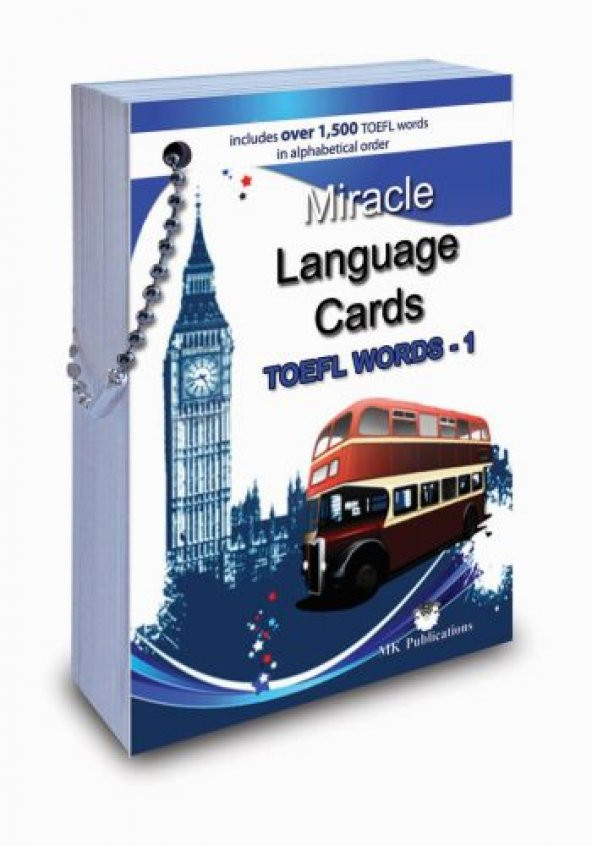 Miracle Language Cards İngilizce Dil Kartları - Mk Publications