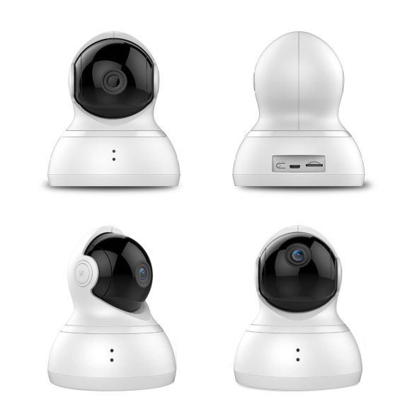 Xiaomi Yi Dome 360° Bebek Ağlama Sensörlü 1080P Güvenlik Kamerası - 3