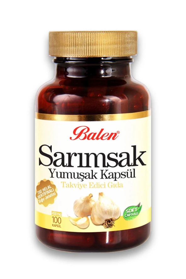 Balen Sarımsak Yağı Yumuşak Kapsül 450 mg 3 x 100 Kapsül - Resim 2
