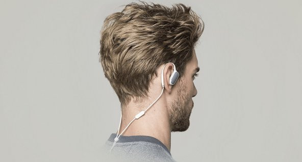 Xiaomi Mi  Suya Dayanıklı Bluetooth Spor Kulaklık - Beyaz - 2
