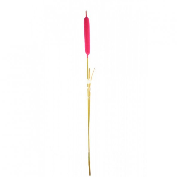 Kuru Dal Dekoratif Kamış 100 cm Pembe(Kadife Kaplama) - 2