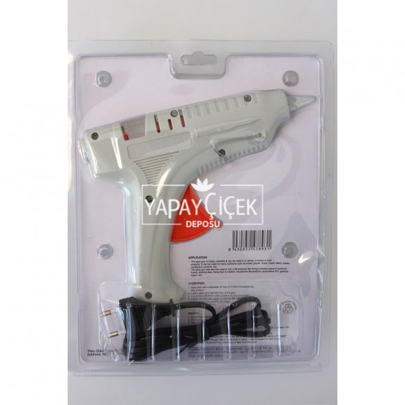 Büyük Silikon Tabancası 80W Gri (Kalın Mum Silikon Tabancası) - 2
