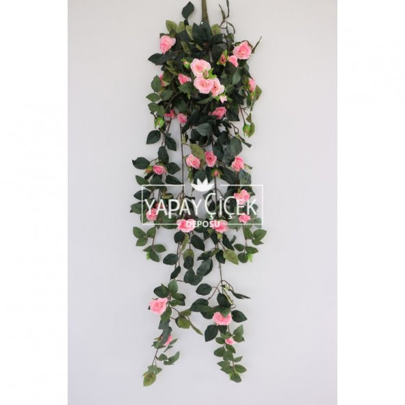Yapay Lüx Sarkan Çalı Gülü 110 cm Açık Pembe - 1