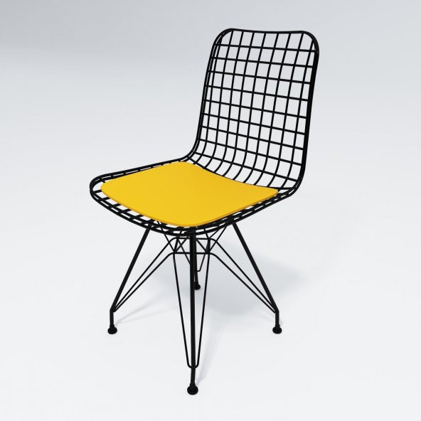 Knsz kafes tel sandalyesi 1 li mazlum syhsrı ofis cafe bahçe mutfak