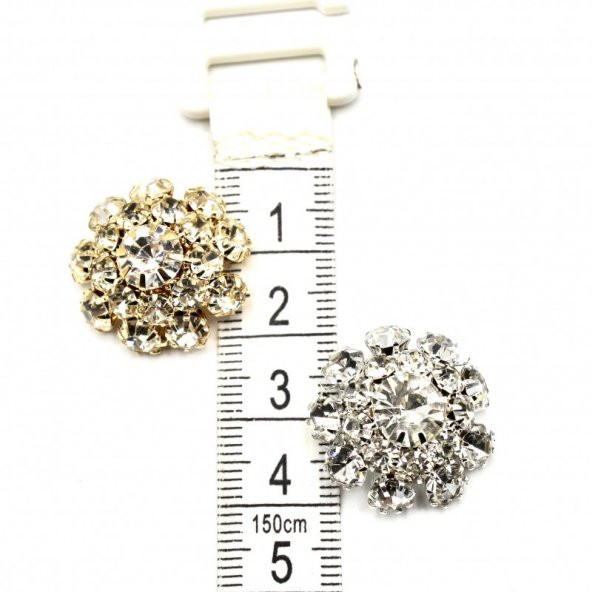 taşlı metal düğme model 7 (2li paket) - 4