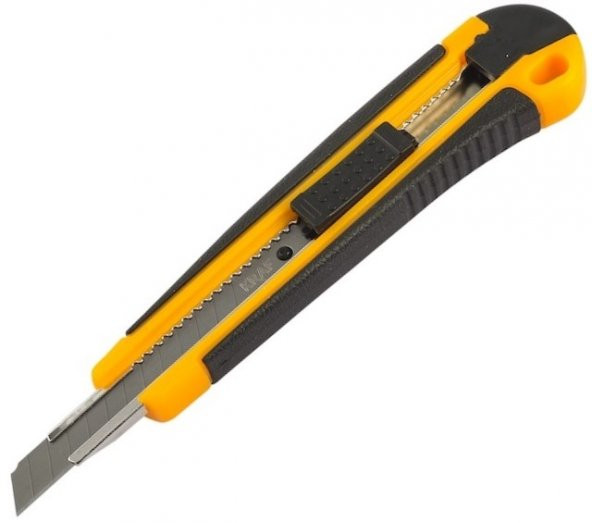 Kraf Maket Bıçağı Dar Kauçuk Saplı 645g - 1