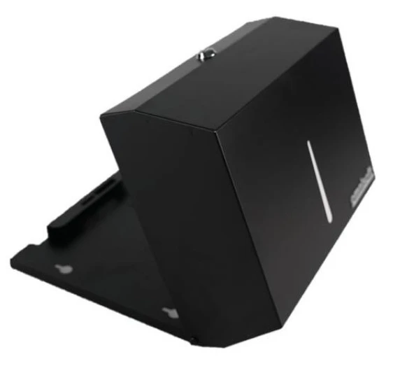 Omnisoft Paslanmaz Z Katlama Kağıt Havlu Dispenseri Siyah 200'lü - 4