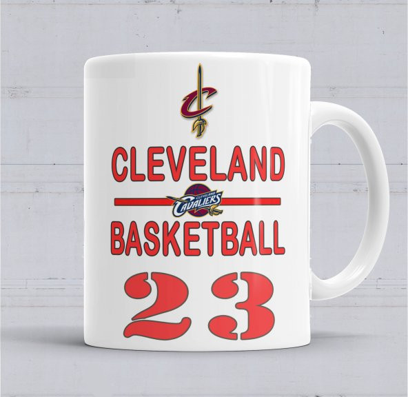 Cleveland Basketball Kupa Bardak Porselen