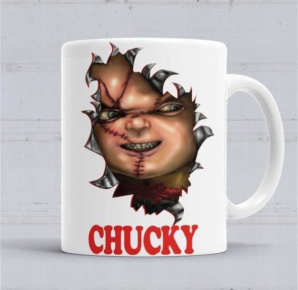 Chucky Kupa Bardak Porselen