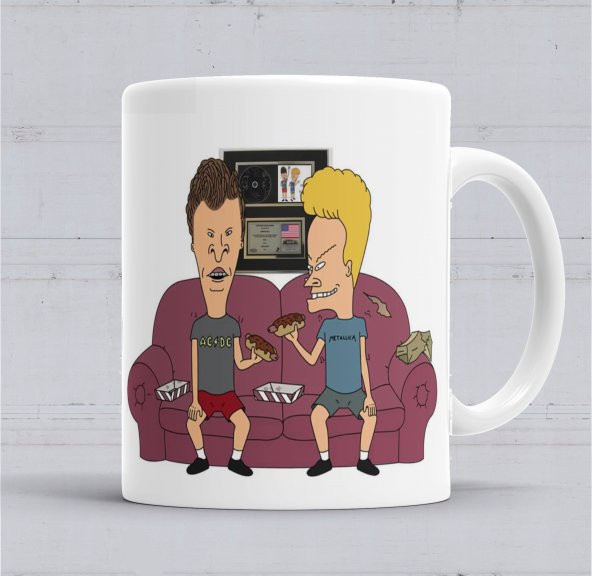 Beavis Butthead Kupa Bardak Porselen