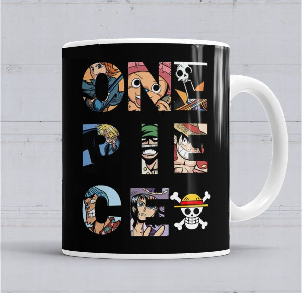 One Piece Kupa Bardak Porselen