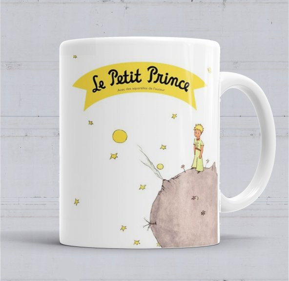 Le Petit Prince Küçük  Prens Kupa Bardak Porselen