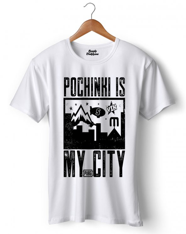 SERIE PUBG  POCHINKI IS MY CITY Tişört