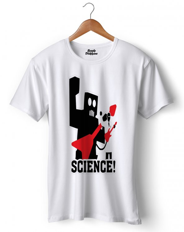 Science Robo Rock Tişört
