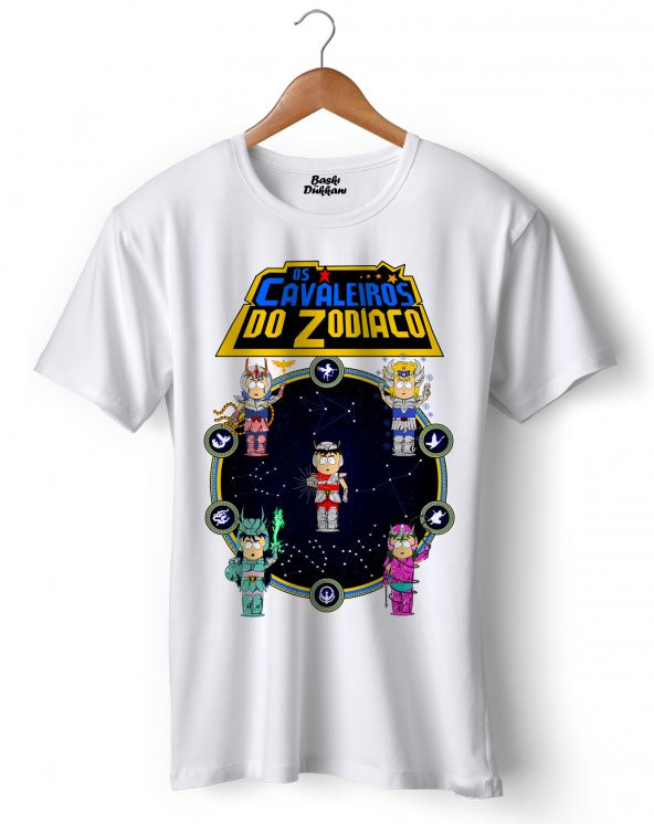 Cavaleiros Do Zodiaco  South Park Tişört