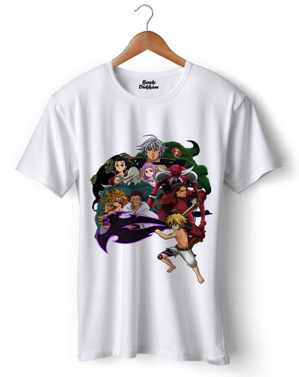 10 Mandamentos vs Meliodas Tişört