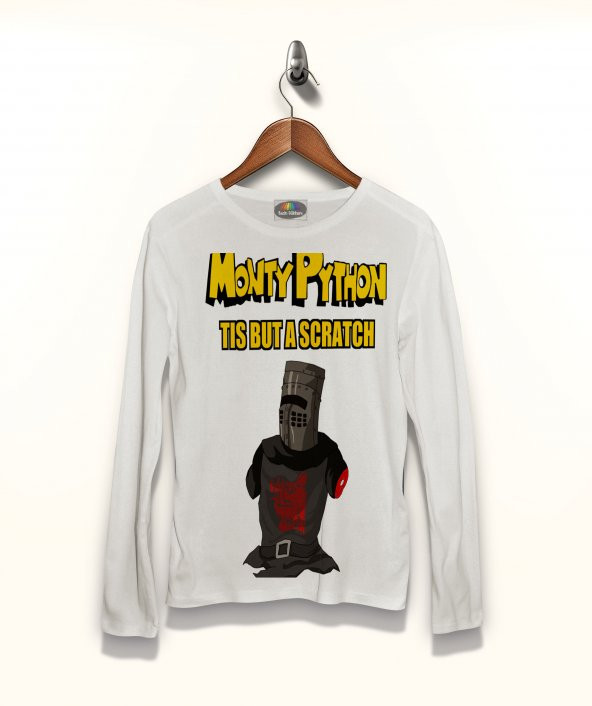 Monty Python Black Knight Tişört Uzun Kollu Tshirt
