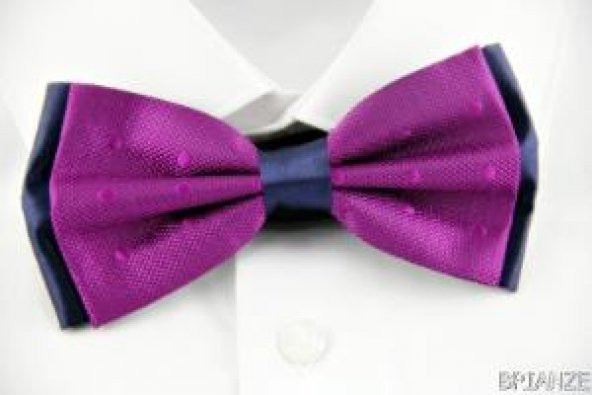 Brianze Noktalı Lacivert-Mor Papyon DP-12