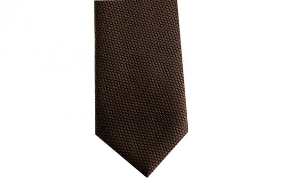 Brianze Kahverengi Mendilli Kravat SMDK-28 - Resim 3