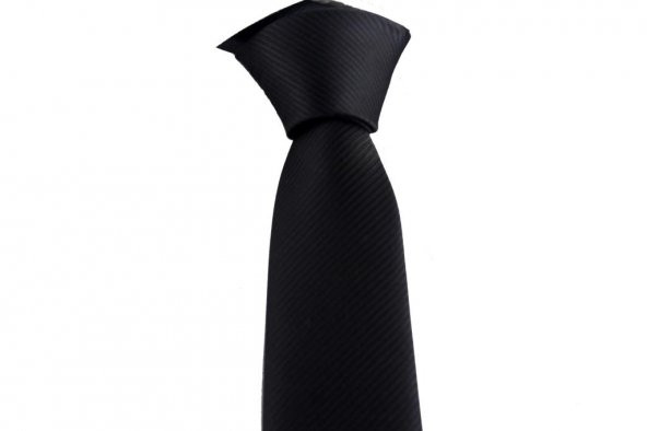 Brianze Siyah Kendiliğinden Desenli Kravat DK-29