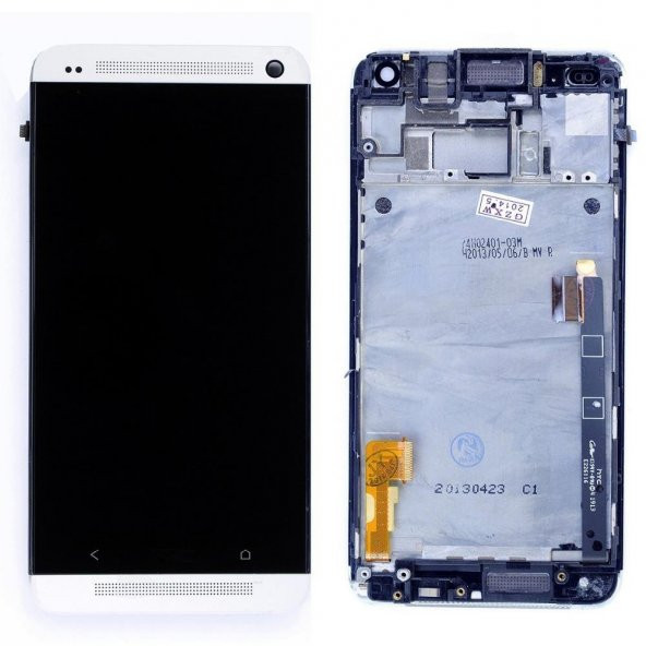 HTC One M7 Lcd Ekran Dokunmatik Çıtalı Full Ekran - 2