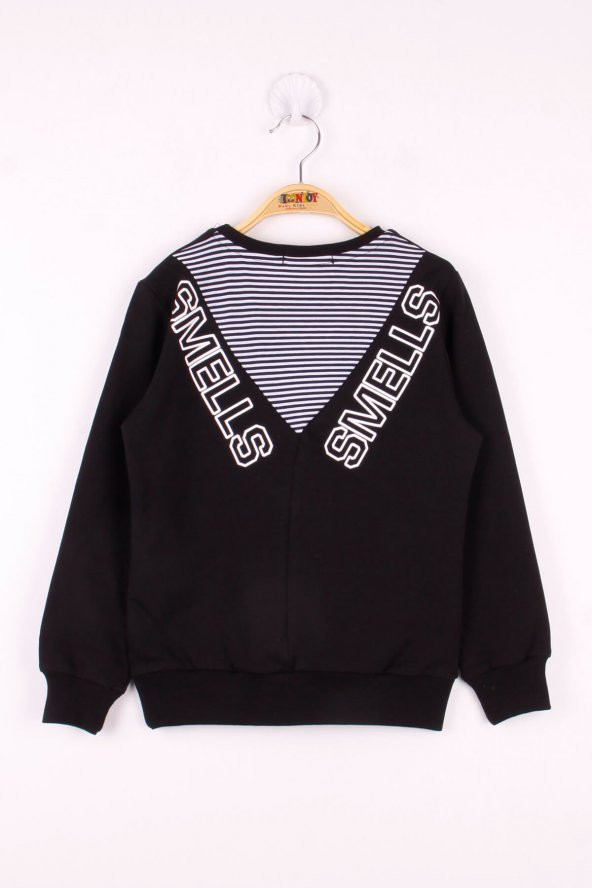Toontoy Kız Çocuk Smells Baskılı Sweatshirt - 2