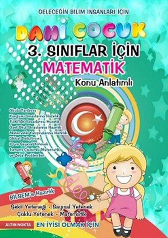Altın Nokta 3.Sınıf Dahi Çocuk Matematik Konu Anlatımlı Bilsem