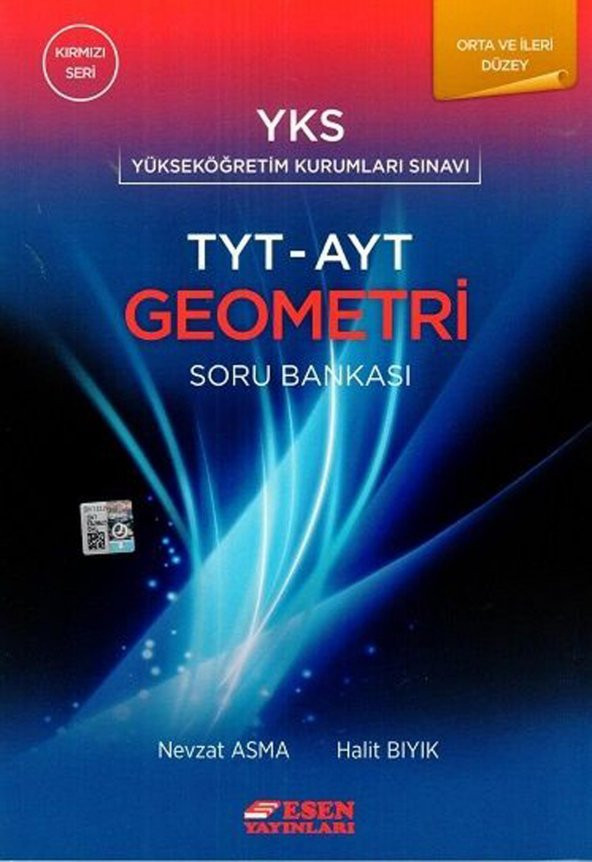 Esen TYT-AYT Geometri Soru Bankası Kırmızı Seri