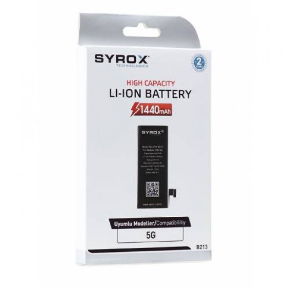 İPHONE SYROX - 5G Batarya - SYX - B213 -