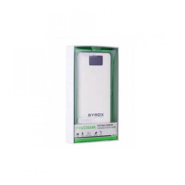 Syrox Powerbank Taşınabilir Ekranlı 20000mAh - SYX - PB107 - - 2