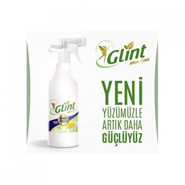 Glint Bitkisel Temizleyici Çözücü & Leke Çıkarıcı 1 Lt şişede