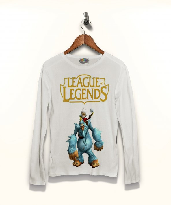LOL NUNU Tişört Uzun Kollu Tshirt