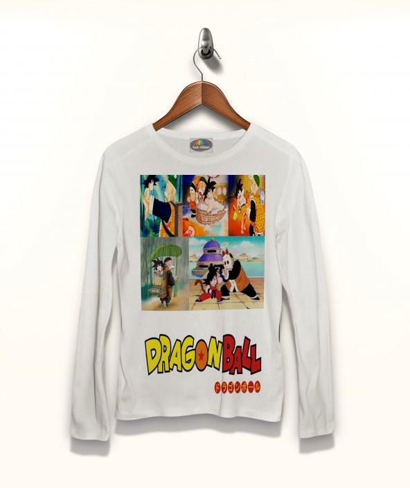Dragon Bal Anime  Tişört Uzun Kollu Tshirt