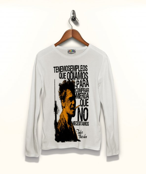 Tyler Durden 2 Tişört Uzun Kollu Tshirt