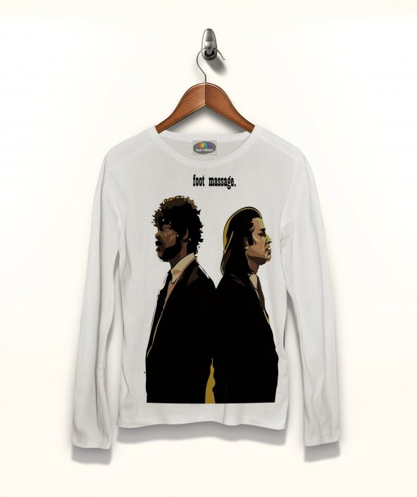 PULP FICTION FOOT MASSAGE Tişört Uzun Kollu Tshirt